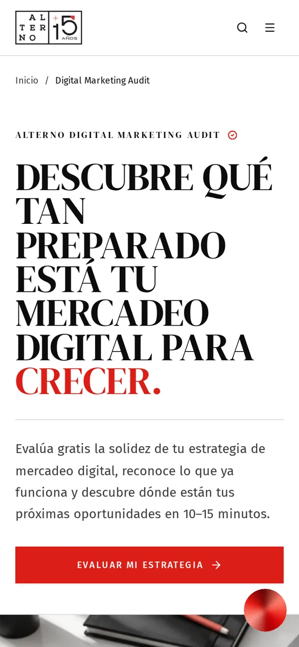 El Audit en celular