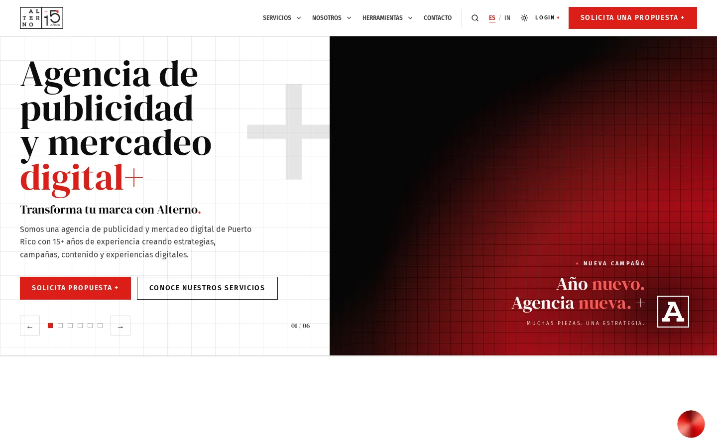 En todas las páginas