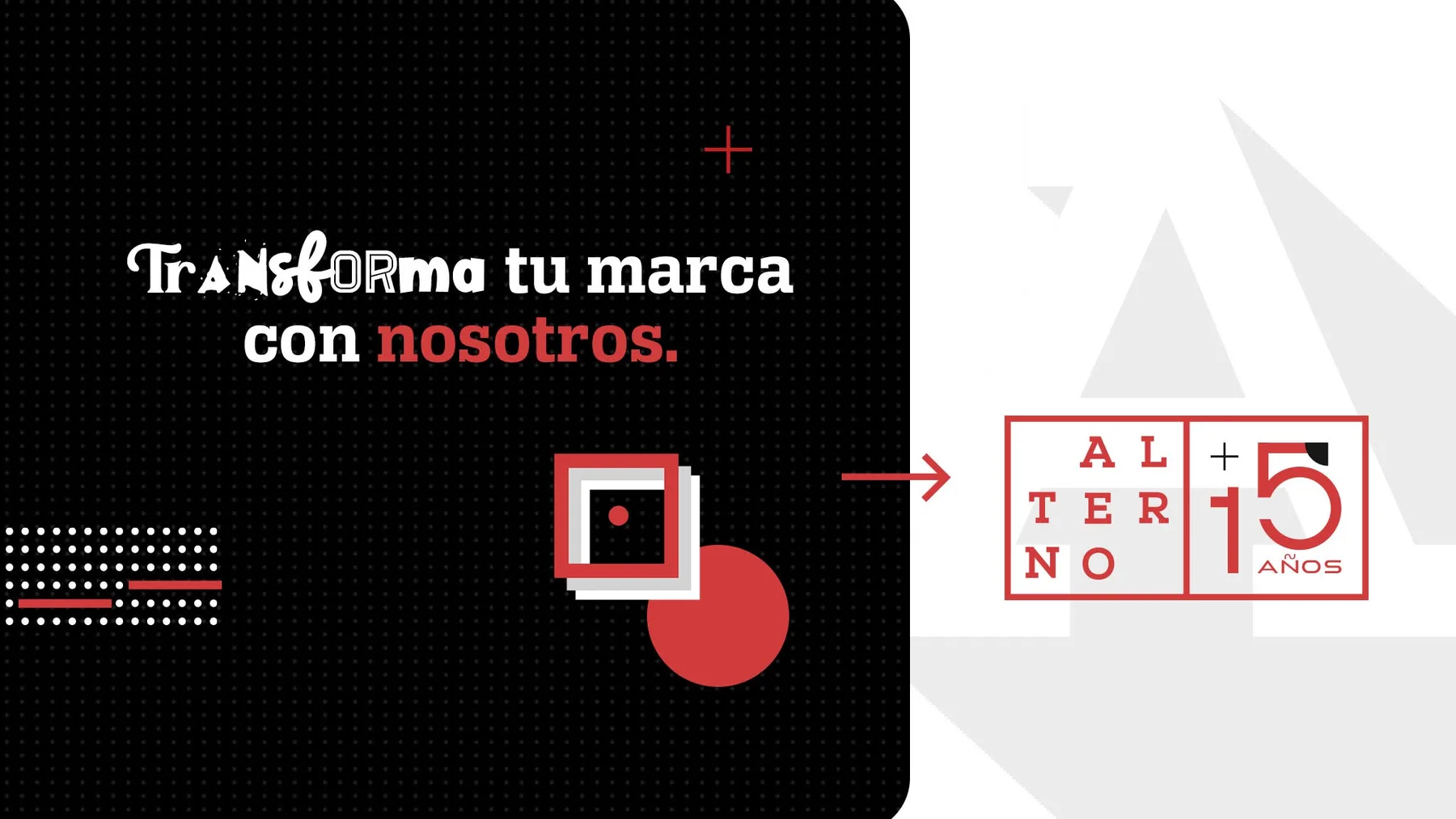 Vista previa del video Transforma tu marca con Alterno