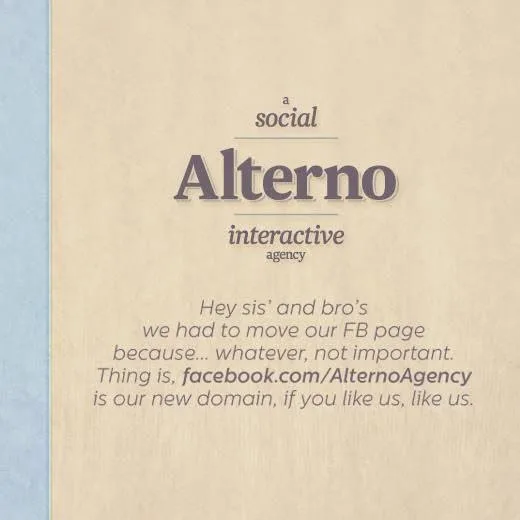 Archivo de los primeros años de Alterno entre 2009 y 2011